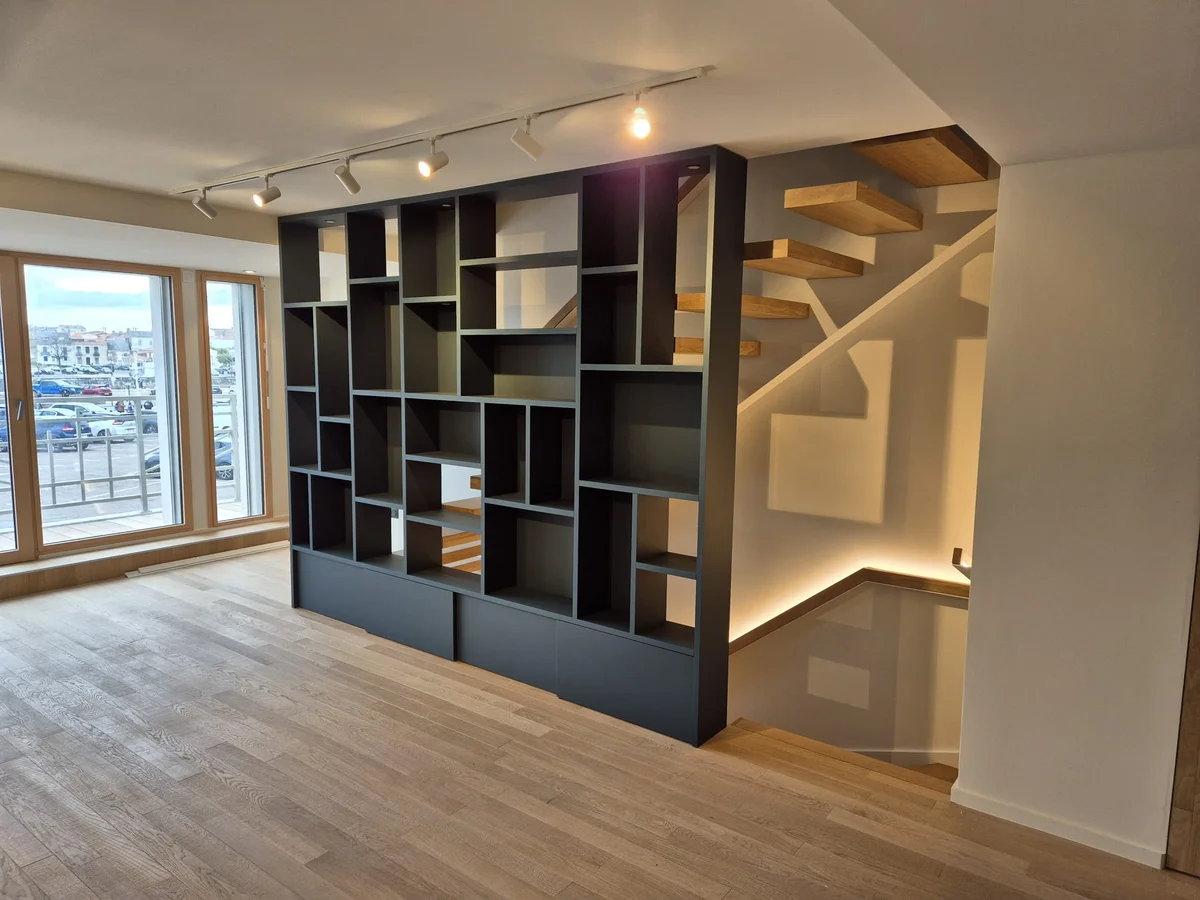 Réalisation agencement intérieur, Chiron Menuiserie, menuisier charpentier à Jard-sur-Mer