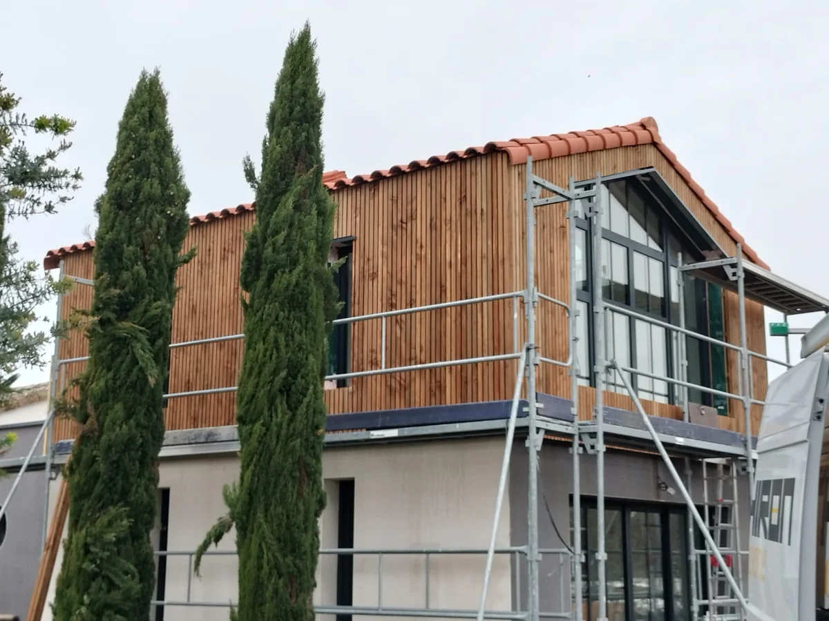 Réalisation ossature bois, Chiron Menuiserie, menuisier charpentier à Jard-sur-Mer
