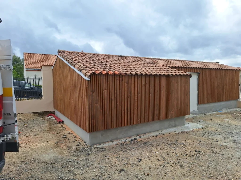 Réalisation ossature bois, Chiron Menuiserie, menuisier charpentier à Jard-sur-Mer