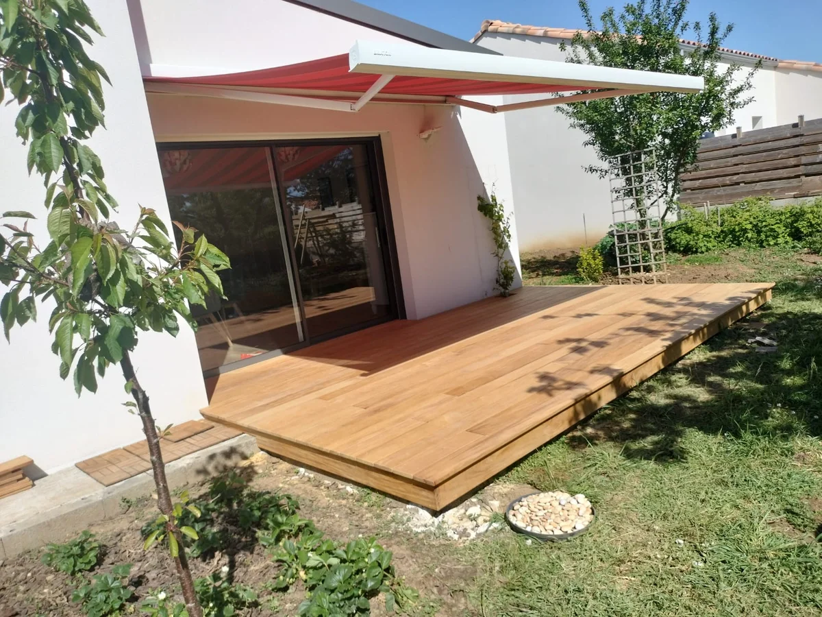 Réalisation aménagement extérieur, Chiron Menuiserie, menuisier charpentier à Jard-sur-Mer