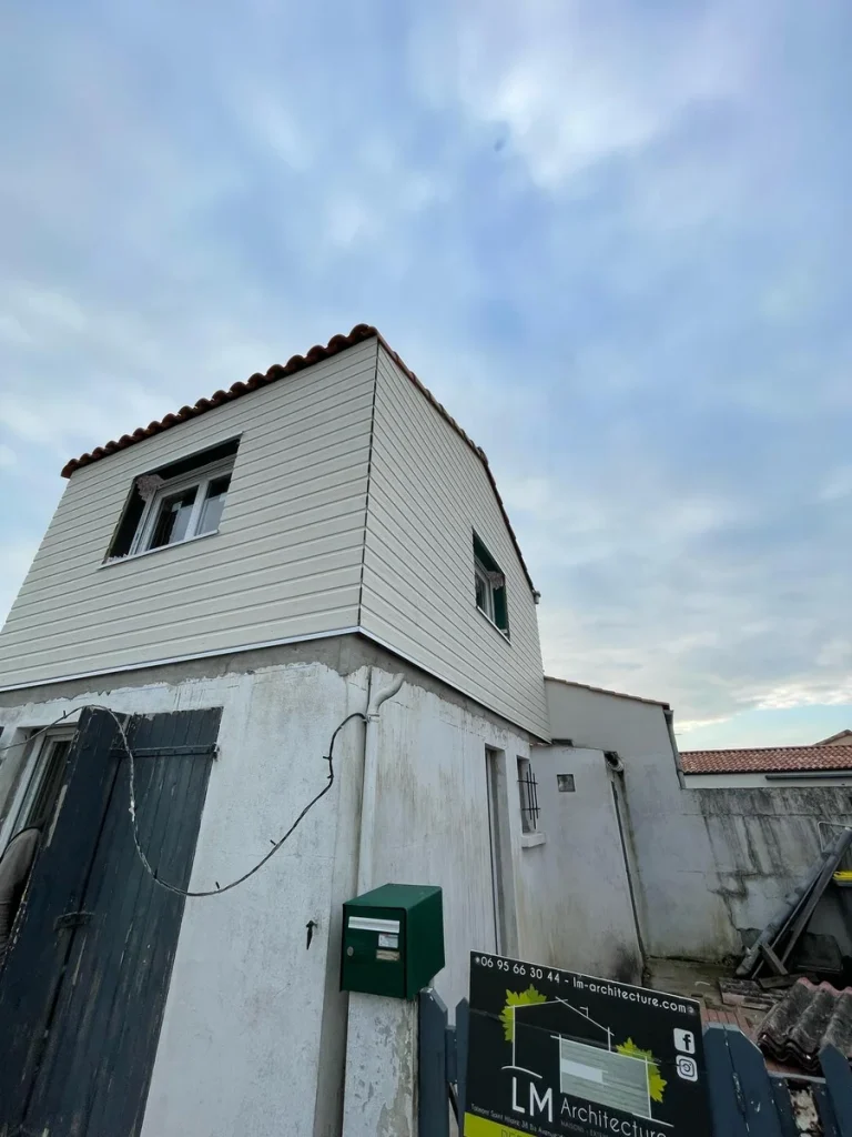 Réalisation ossature bois, Chiron Menuiserie, menuisier charpentier à Jard-sur-Mer